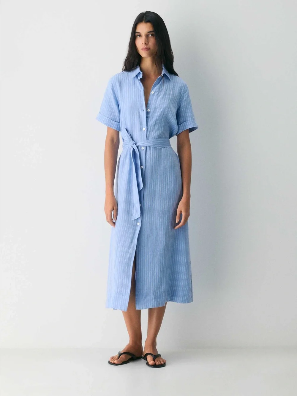 wilfred eleta linen dress Eleta Linen Maxi Dress